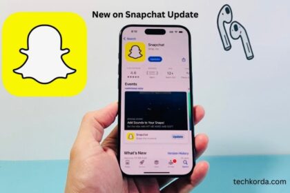 New on Snapchat Update