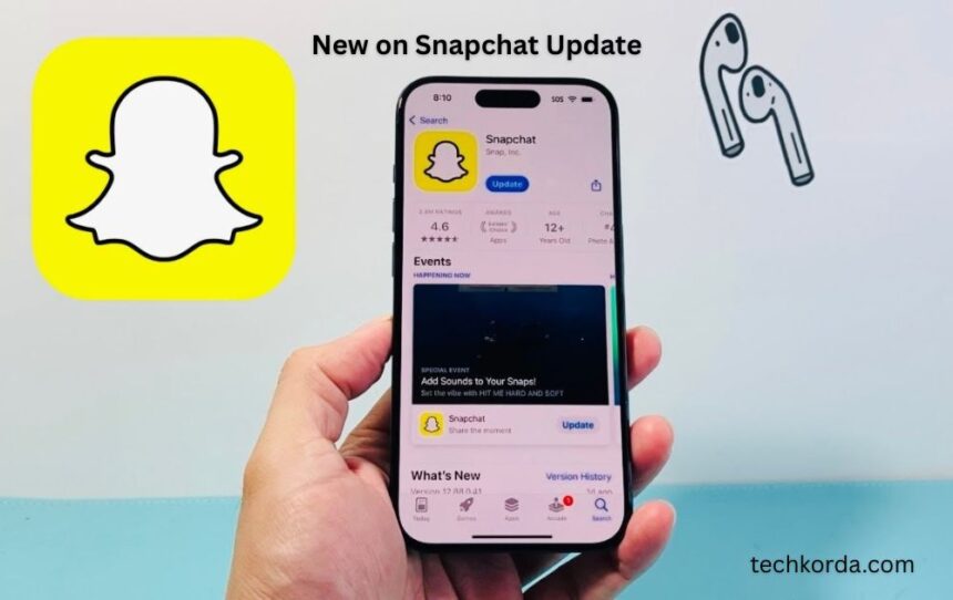 New on Snapchat Update