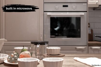 built in microwave
