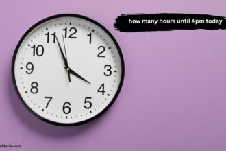 how many hours until 4pm today
