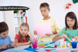 first day of school activities