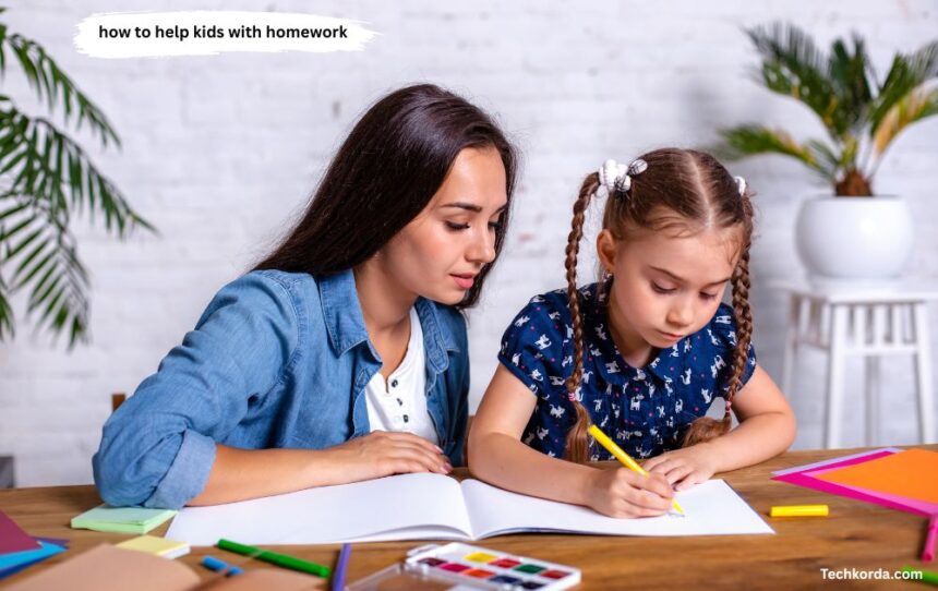 how to help kids with homework
